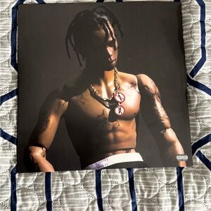 Travis Scott Album Cover - Black and Brown